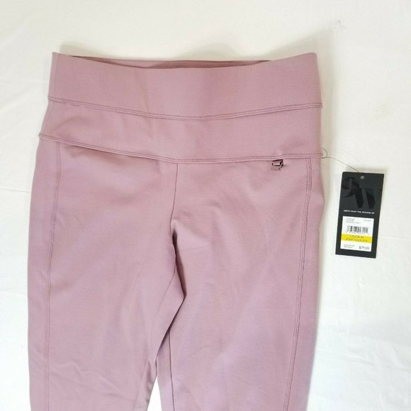 Nine West women's pants size M woven bottoms leggings mauve nwt - Picture 2 of 8
